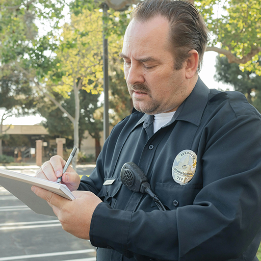 Officer Writing a Report